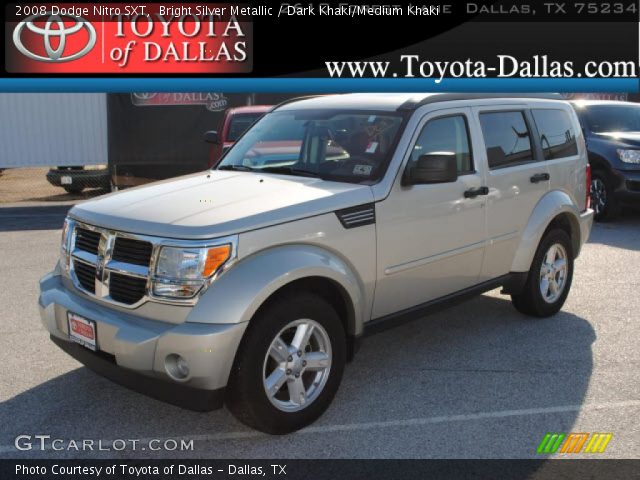 2008 Dodge Nitro SXT in Bright Silver Metallic