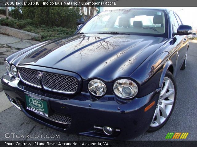 2008 Jaguar XJ XJ8 in Indigo Blue Metallic