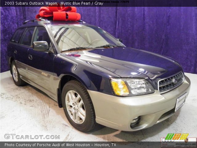 2003 Subaru Outback Wagon in Mystic Blue Pearl