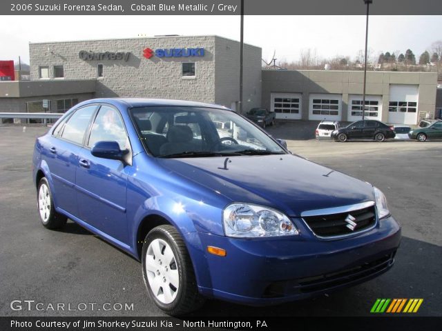 2006 Suzuki Forenza Sedan in Cobalt Blue Metallic