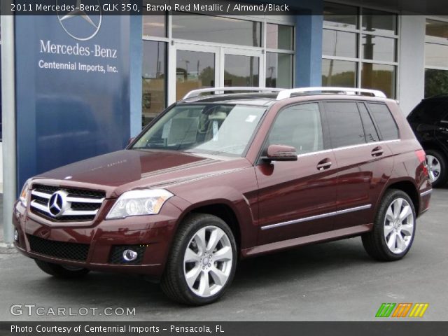 2011 Mercedes-Benz GLK 350 in Barolo Red Metallic