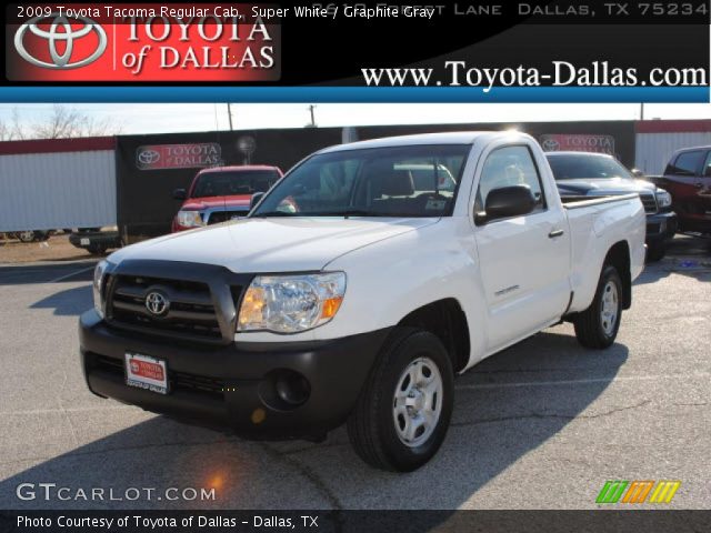 2009 Toyota Tacoma Regular Cab in Super White
