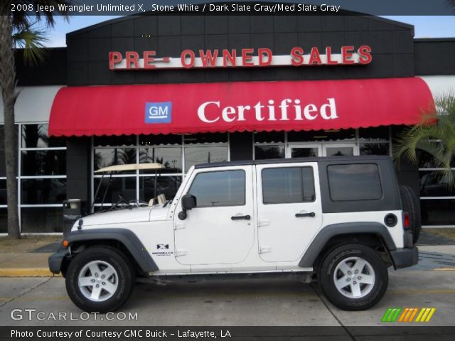 2008 Jeep Wrangler Unlimited X in Stone White