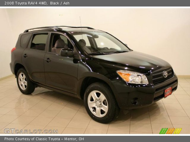 2008 Toyota RAV4 4WD in Black
