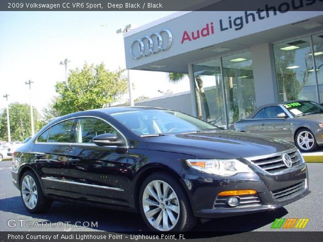 2009 Volkswagen CC VR6 Sport in Deep Black