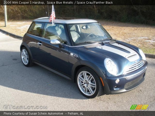 2006 Mini Cooper S Hardtop in Space Blue Metallic