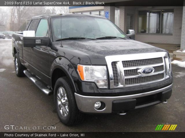 2009 Ford F150 Lariat SuperCrew 4x4 in Black