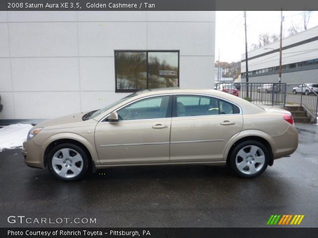 2008 Saturn Aura XE 3.5 in Golden Cashmere