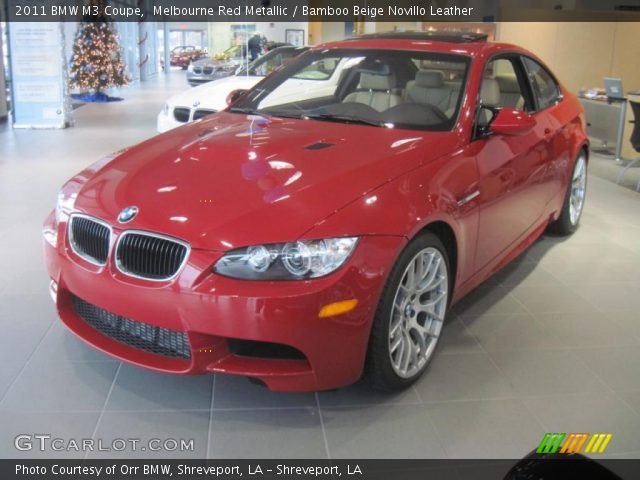 2011 BMW M3 Coupe in Melbourne Red Metallic