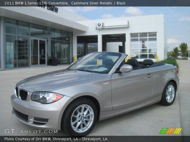 2011 BMW 1 Series 128i Convertible in Cashmere Silver Metallic
