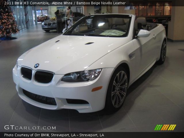 2011 BMW M3 Convertible in Alpine White