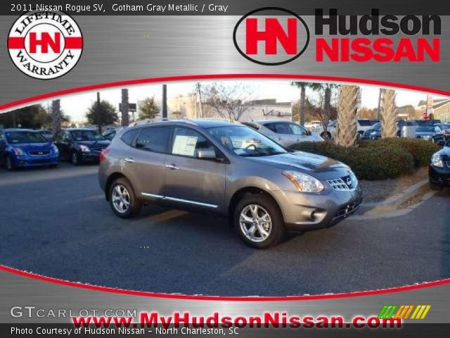 2011 Nissan Rogue SV in Gotham Gray Metallic