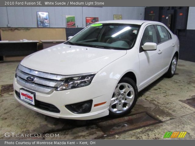 2010 Ford Fusion SE in White Suede