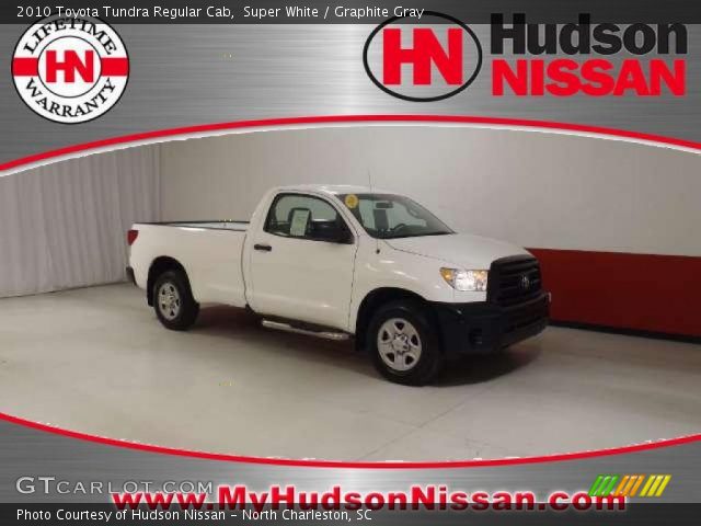 2010 Toyota Tundra Regular Cab in Super White
