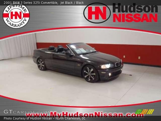 2001 BMW 3 Series 325i Convertible in Jet Black