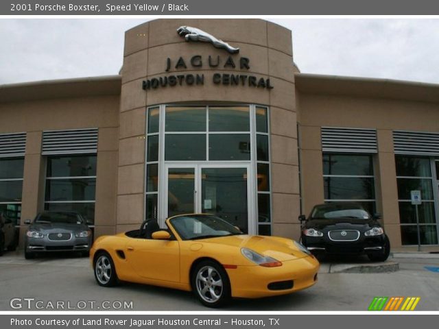2001 Porsche Boxster  in Speed Yellow