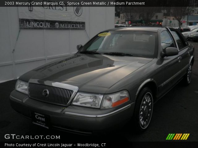 2003 Mercury Grand Marquis GS in Spruce Green Metallic