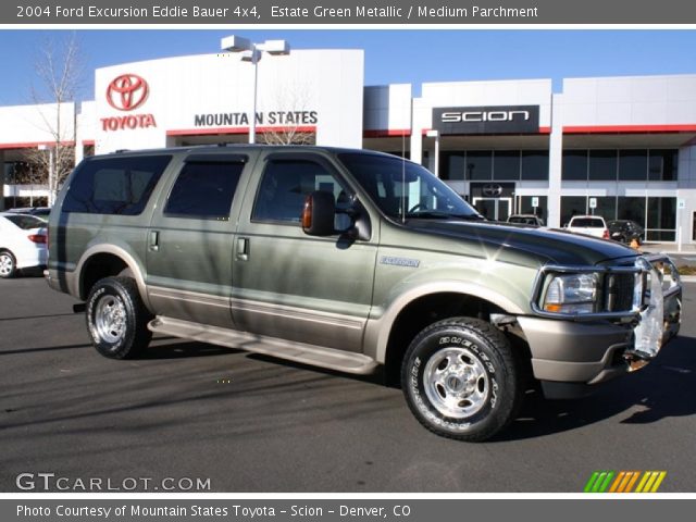2004 Ford Excursion Eddie Bauer 4x4 in Estate Green Metallic
