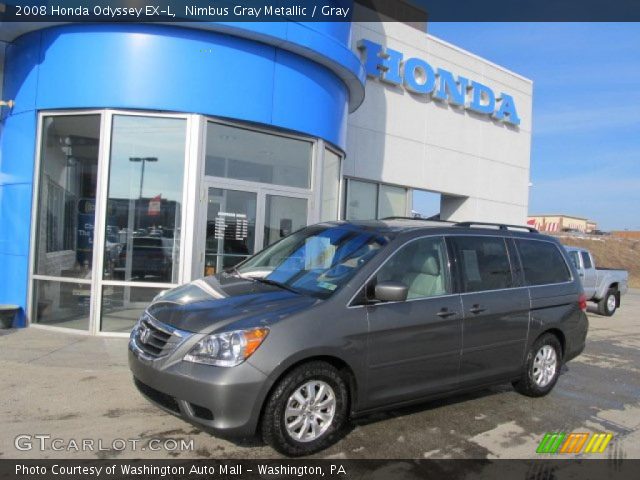 2008 Honda Odyssey EX-L in Nimbus Gray Metallic