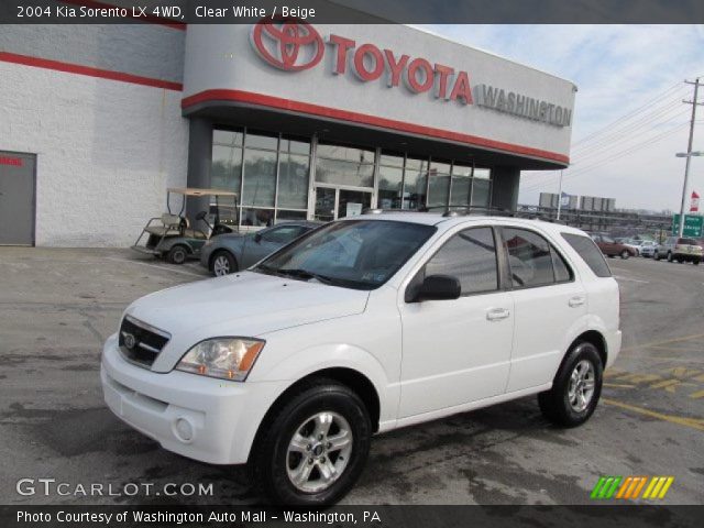 2004 Kia Sorento LX 4WD in Clear White