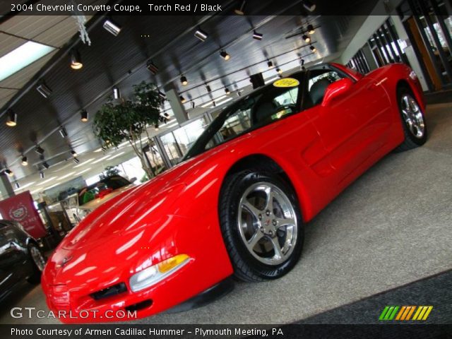 2004 Chevrolet Corvette Coupe in Torch Red