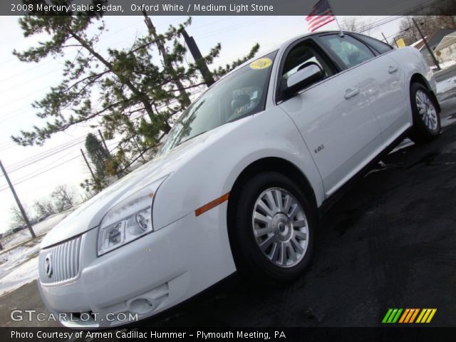 2008 Mercury Sable Sedan in Oxford White