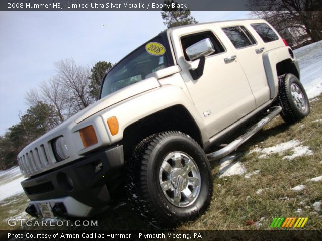 2008 Hummer H3  in Limited Ultra Silver Metallic