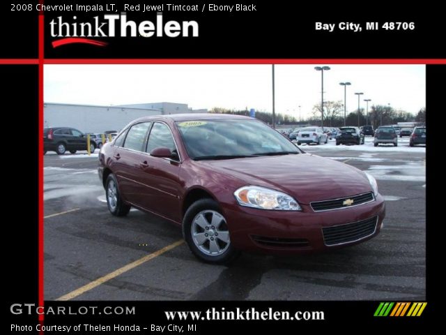 2008 Chevrolet Impala LT in Red Jewel Tintcoat