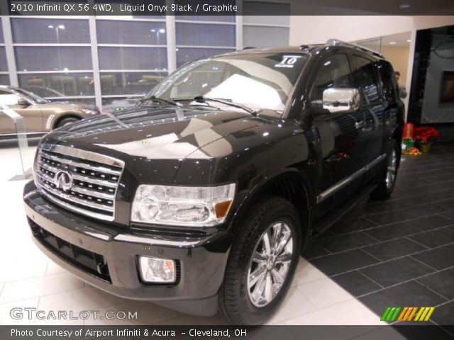 2010 Infiniti QX 56 4WD in Liquid Onyx Black