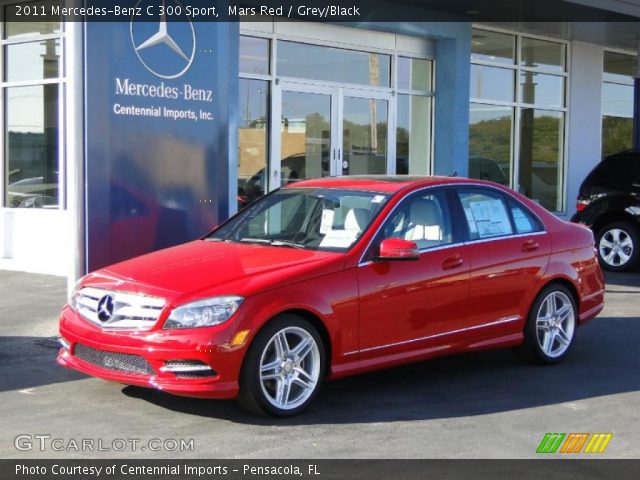 2011 Mercedes-Benz C 300 Sport in Mars Red