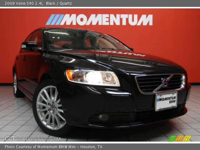 2009 Volvo S40 2.4i in Black