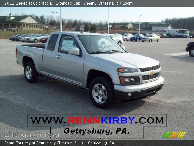 2011 Chevrolet Colorado LT Extended Cab in Sheer Silver Metallic