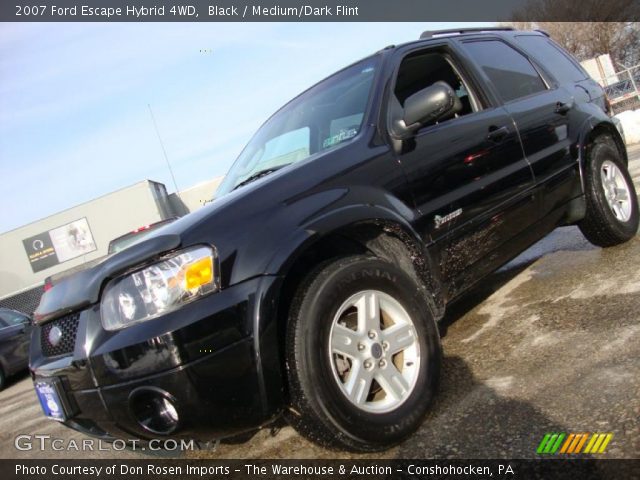 2007 Ford Escape Hybrid 4WD in Black