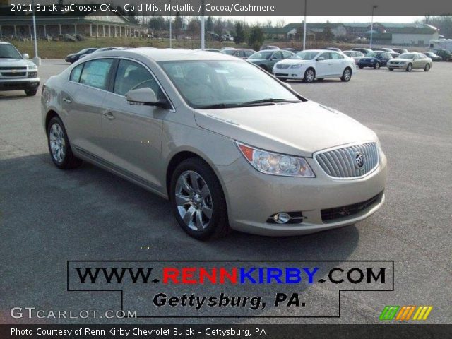 2011 Buick LaCrosse CXL in Gold Mist Metallic