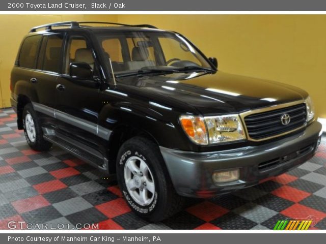 2000 Toyota Land Cruiser  in Black