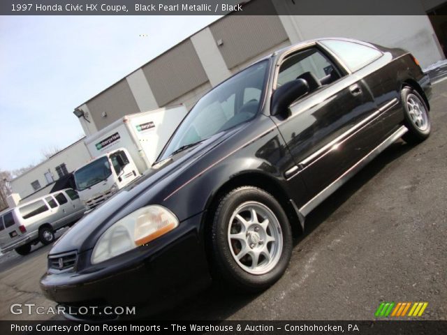 1997 Honda Civic HX Coupe in Black Pearl Metallic