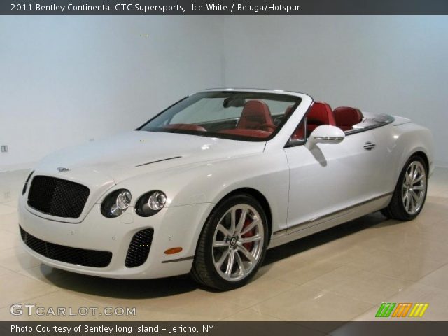 2011 Bentley Continental GTC Supersports in Ice White