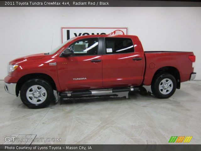 2011 Toyota Tundra CrewMax 4x4 in Radiant Red