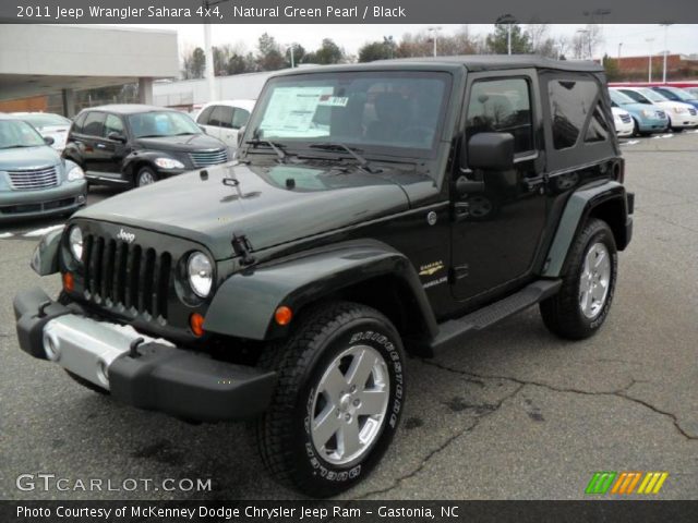 2011 Jeep Wrangler Sahara 4x4 in Natural Green Pearl