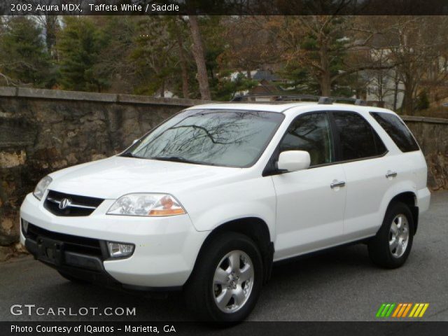 2003 Acura MDX  in Taffeta White