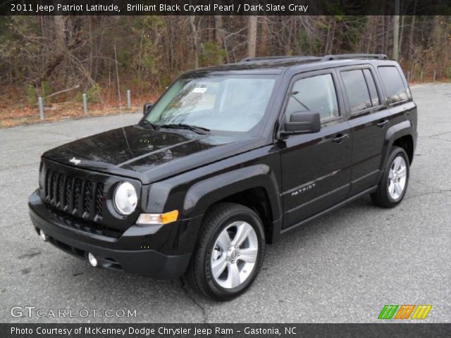 2011 Jeep Patriot Latitude in Brilliant Black Crystal Pearl