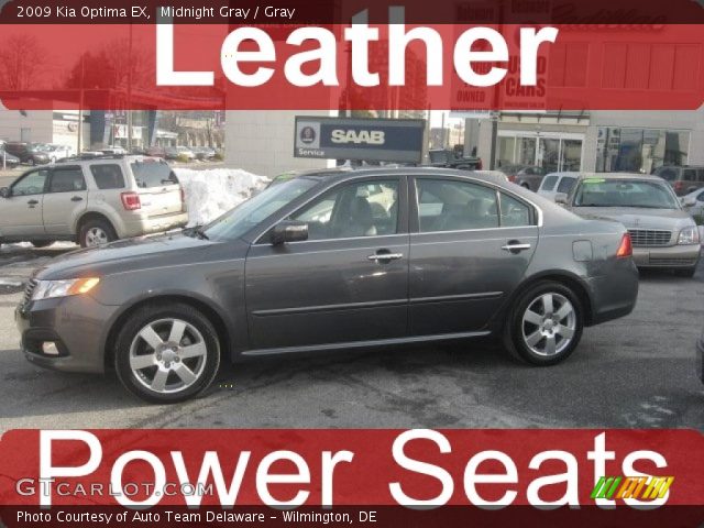 2009 Kia Optima EX in Midnight Gray