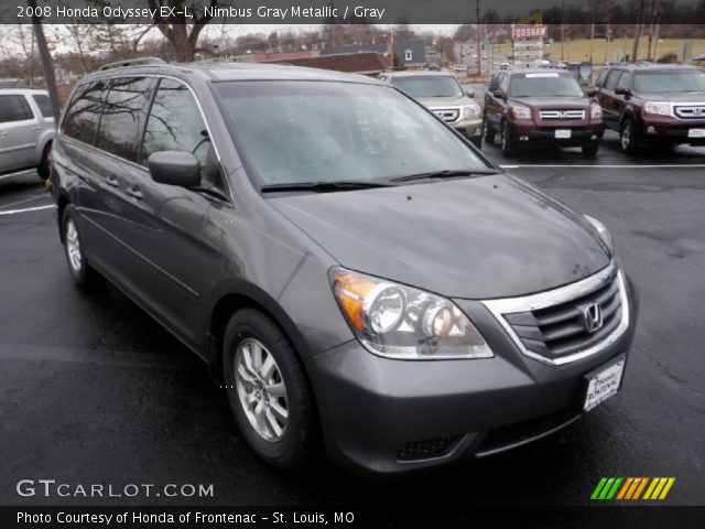 2008 Honda Odyssey EX-L in Nimbus Gray Metallic