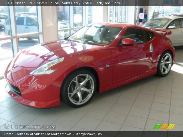 2010 Nissan 370Z NISMO Coupe in Solid Red