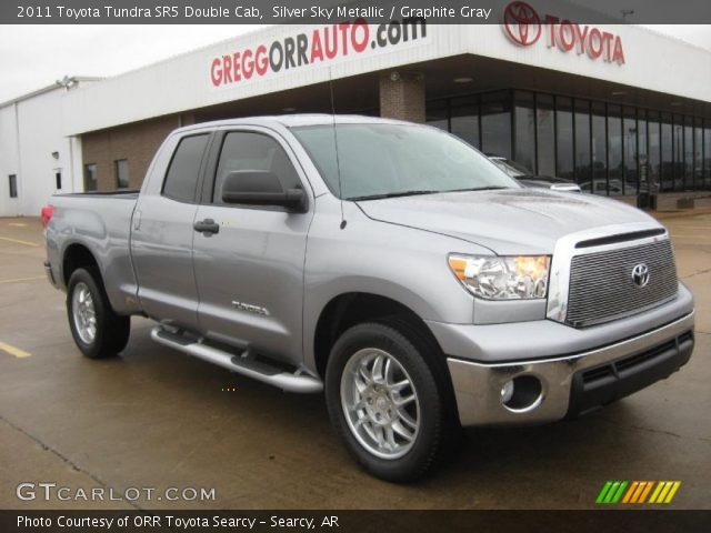 2011 Toyota Tundra SR5 Double Cab in Silver Sky Metallic