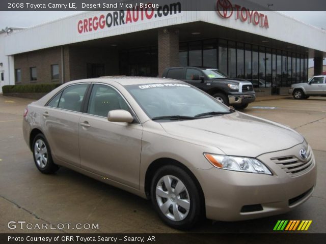 2008 Toyota Camry LE in Desert Sand Mica