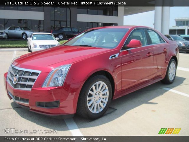 2011 Cadillac CTS 3.6 Sedan in Crystal Red Tintcoat