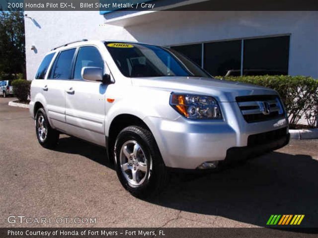 2008 Honda Pilot EX-L in Billet Silver Metallic