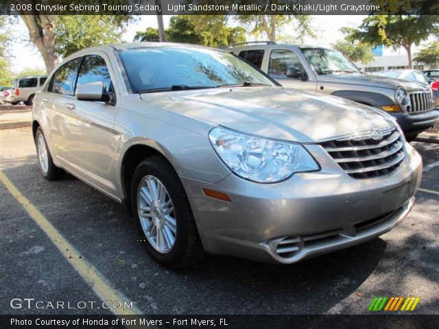 2008 Chrysler Sebring Touring Sedan in Light Sandstone Metallic