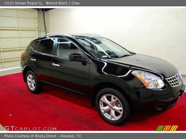 2010 Nissan Rogue SL in Wicked Black